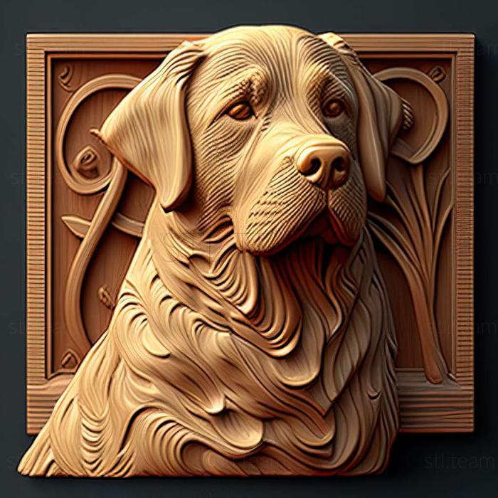 3D model Cromforlander dog (STL)